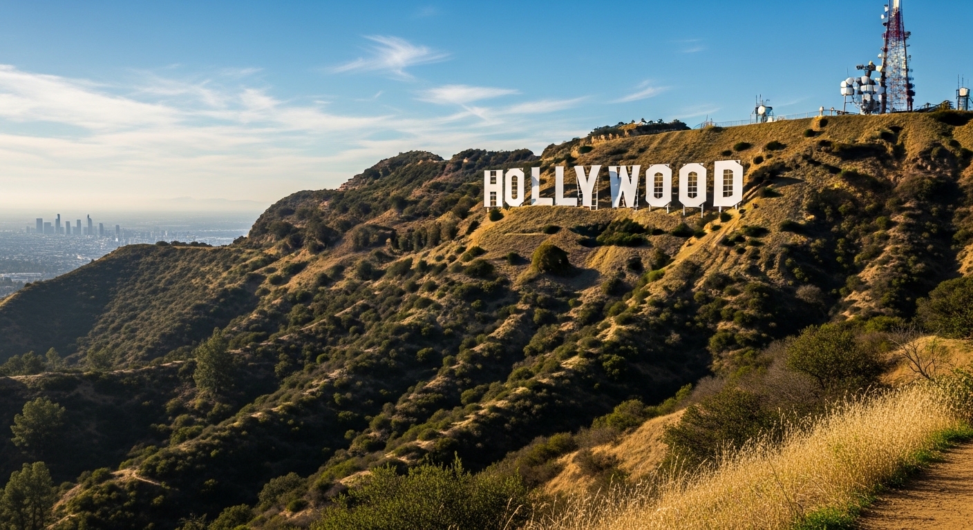 Hollywood sign Los Angeles